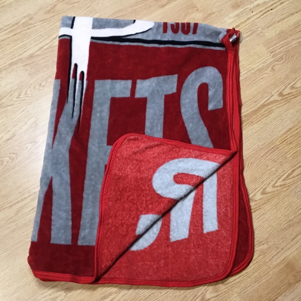 Houston Rockets NBA Micro Raschel Throw Blanket - Picture 3 of 4